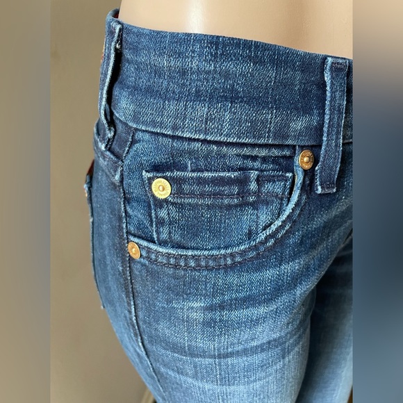 NWT 7 For All Mankind Jeans Kimmie Bootcut Dark blue sz 26 - Picture 6 of 12